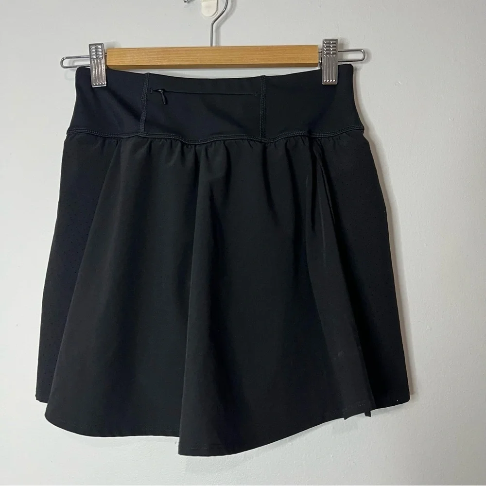 Spanx black mini skort skirt size small - Picture 3 of 7
